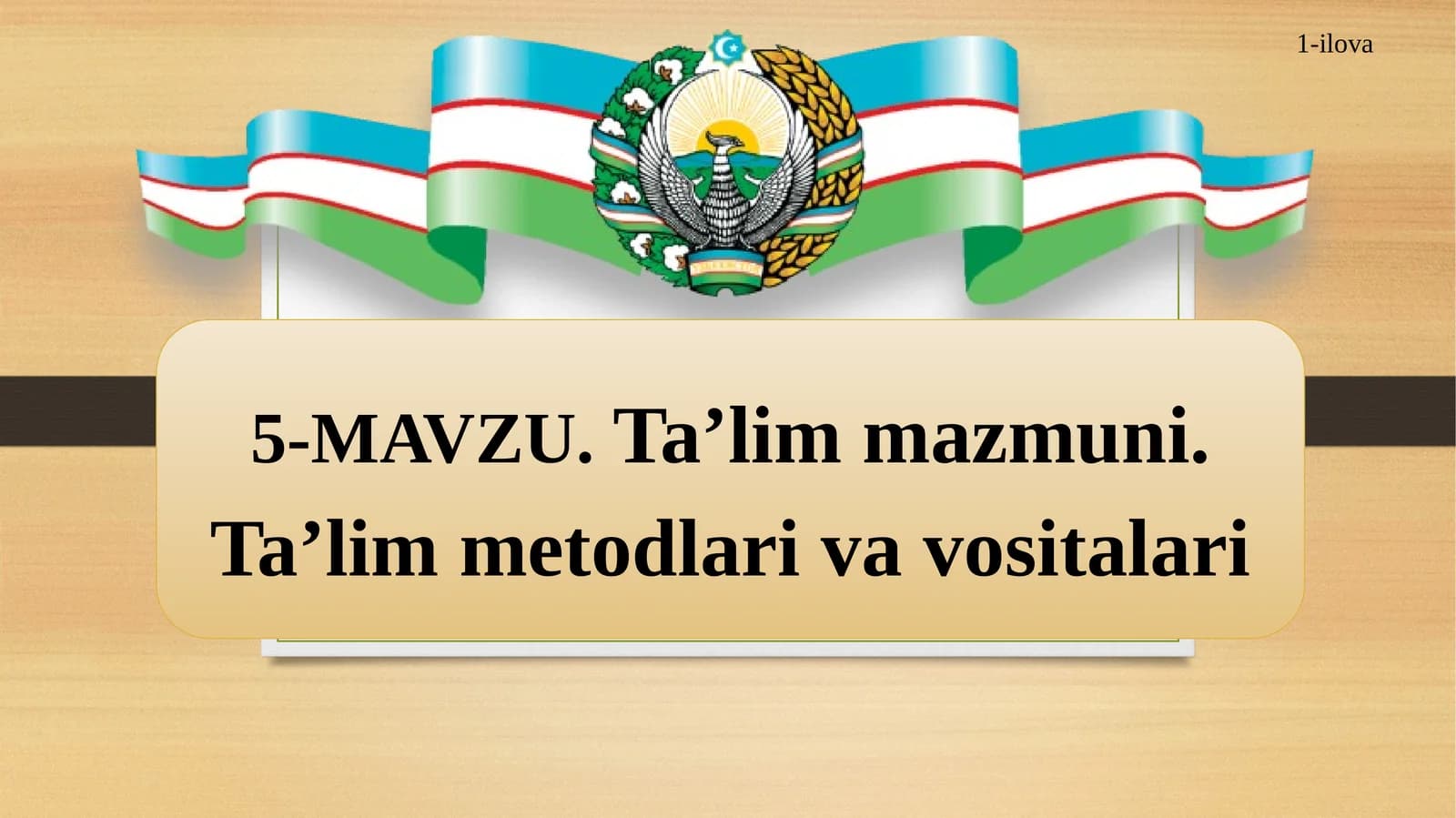 1-ilova