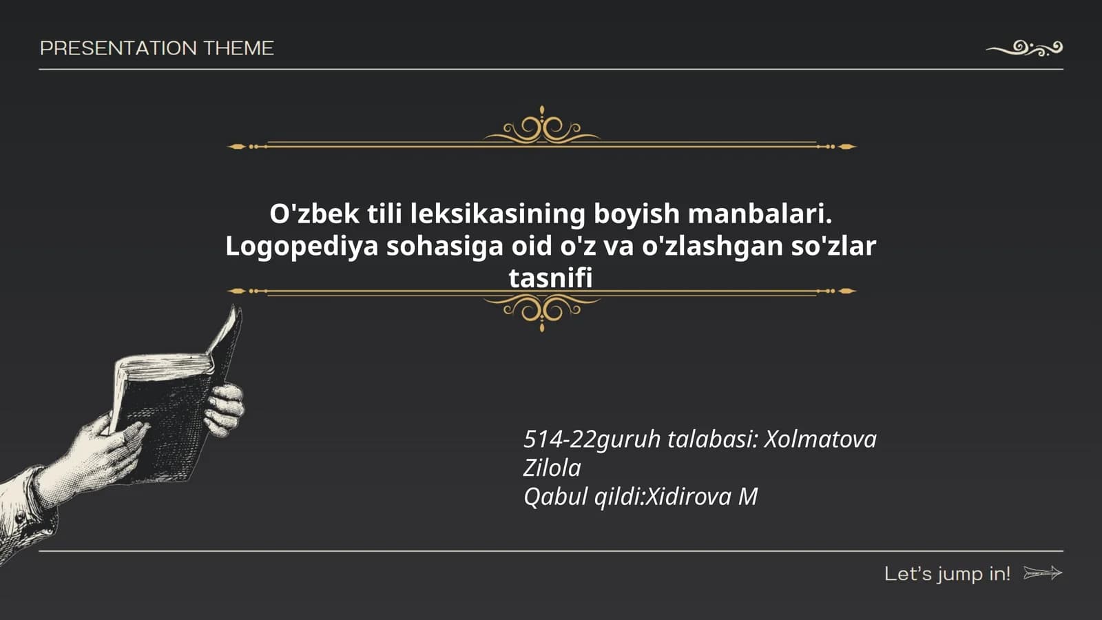 O'zbek tili leksikasining boyish manbalari