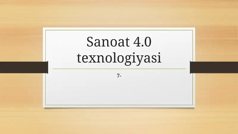 Product slide 1
