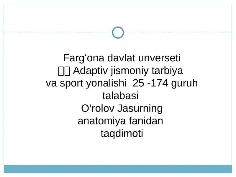 Hujayralarning bo’linish turlari.Mitoz.