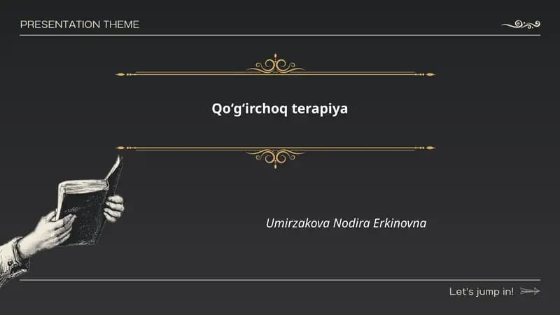 Qo‘g‘irchoq terapiya