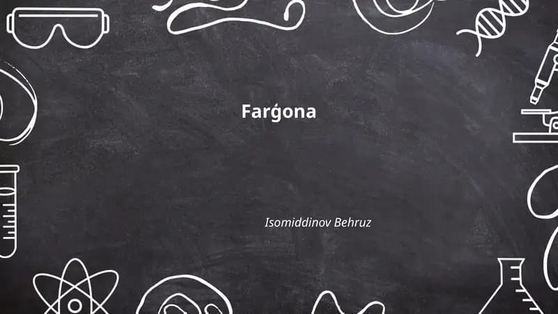 Farg‘ona Viloyati Tarixi