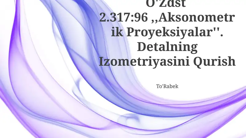 Aksonometrik Proyeksiyalar