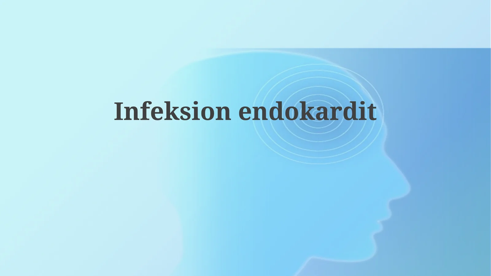 Infeksionendokardit