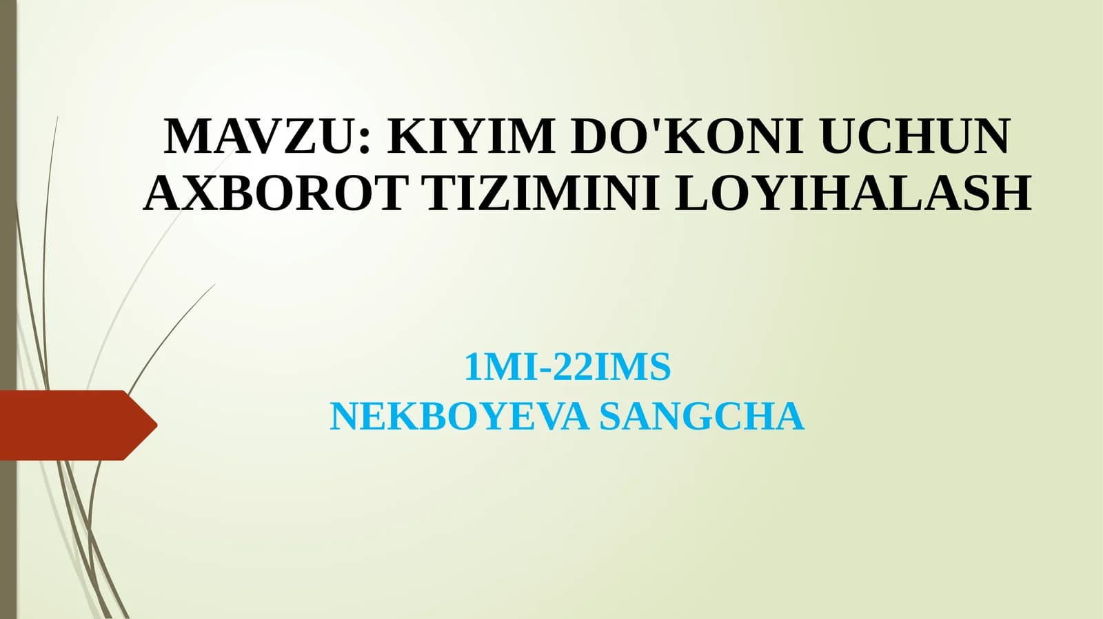 Nekboyeva Sangcha