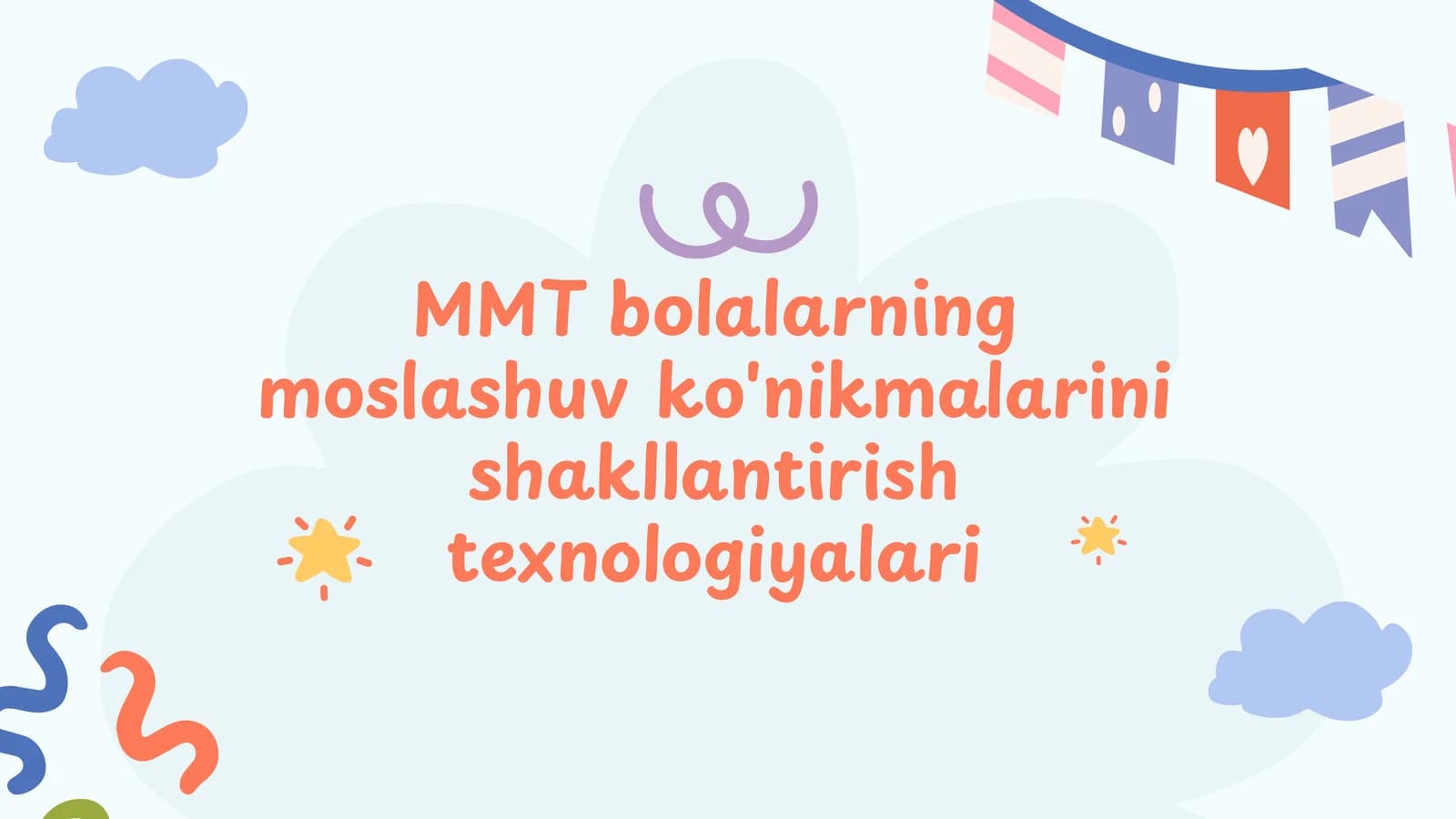 MMT bolalarining moslashuv ko'nikmalari
