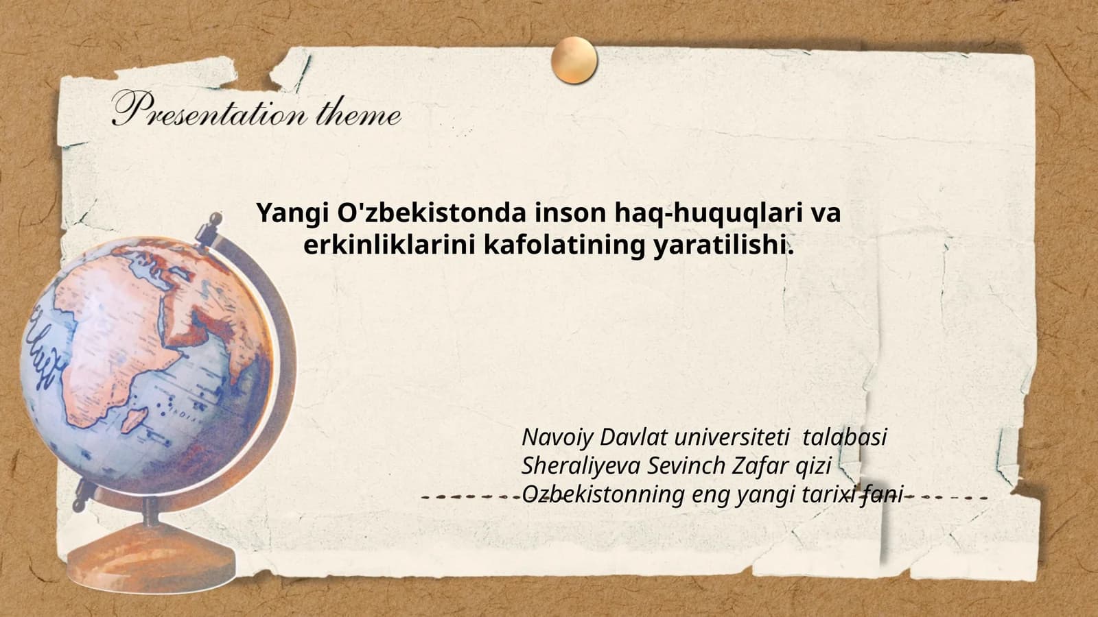 O'zbekistonda Inson Haq-huquqlari va Erkinliklari