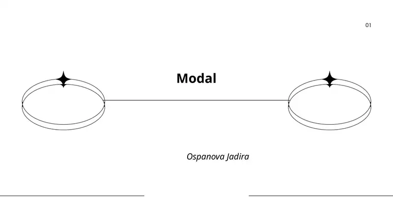 Modal fel