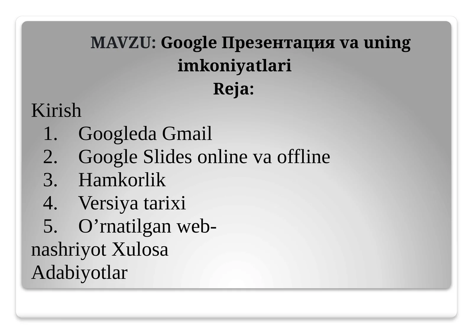 Product slide 1