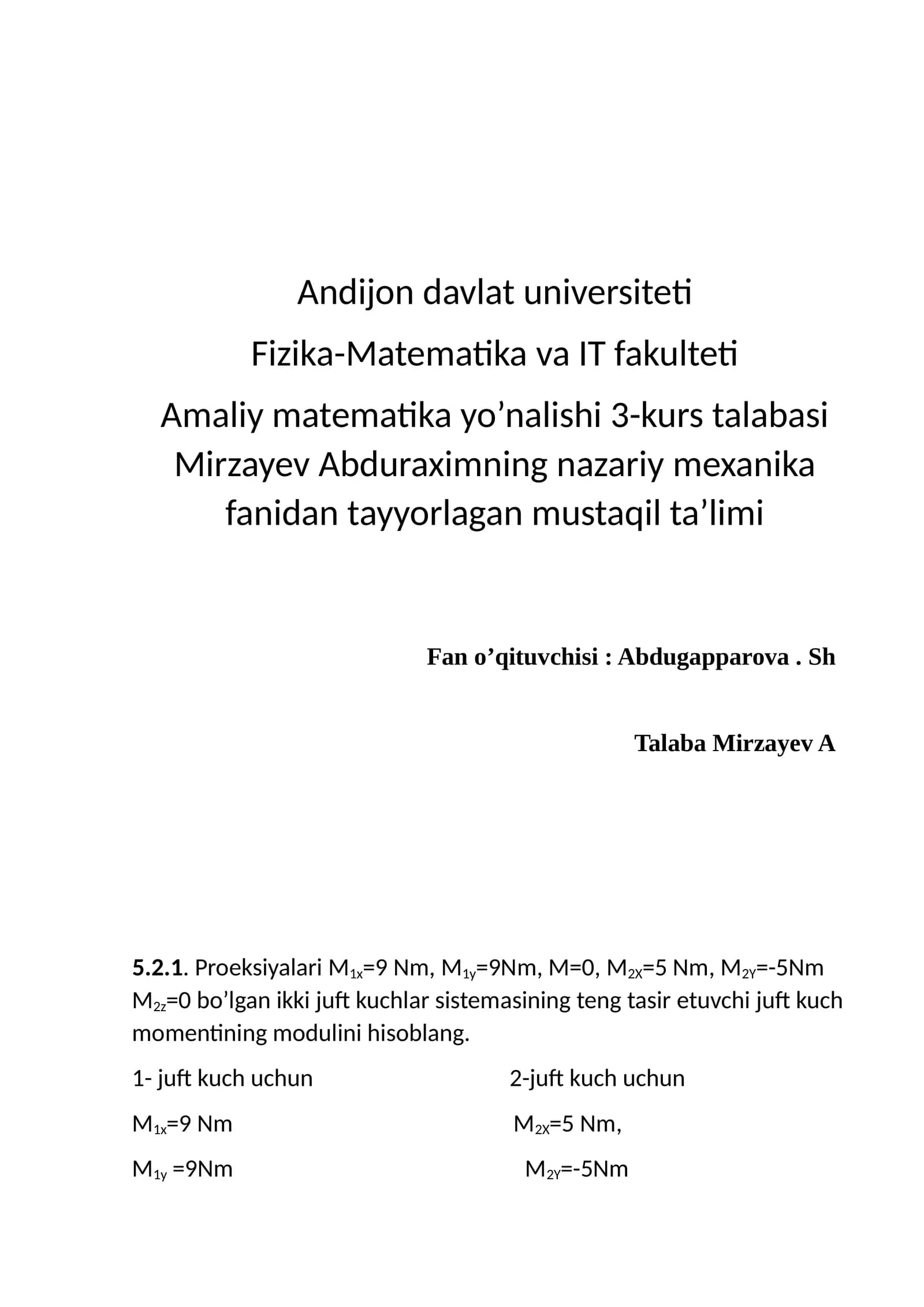 Amaliy matematika