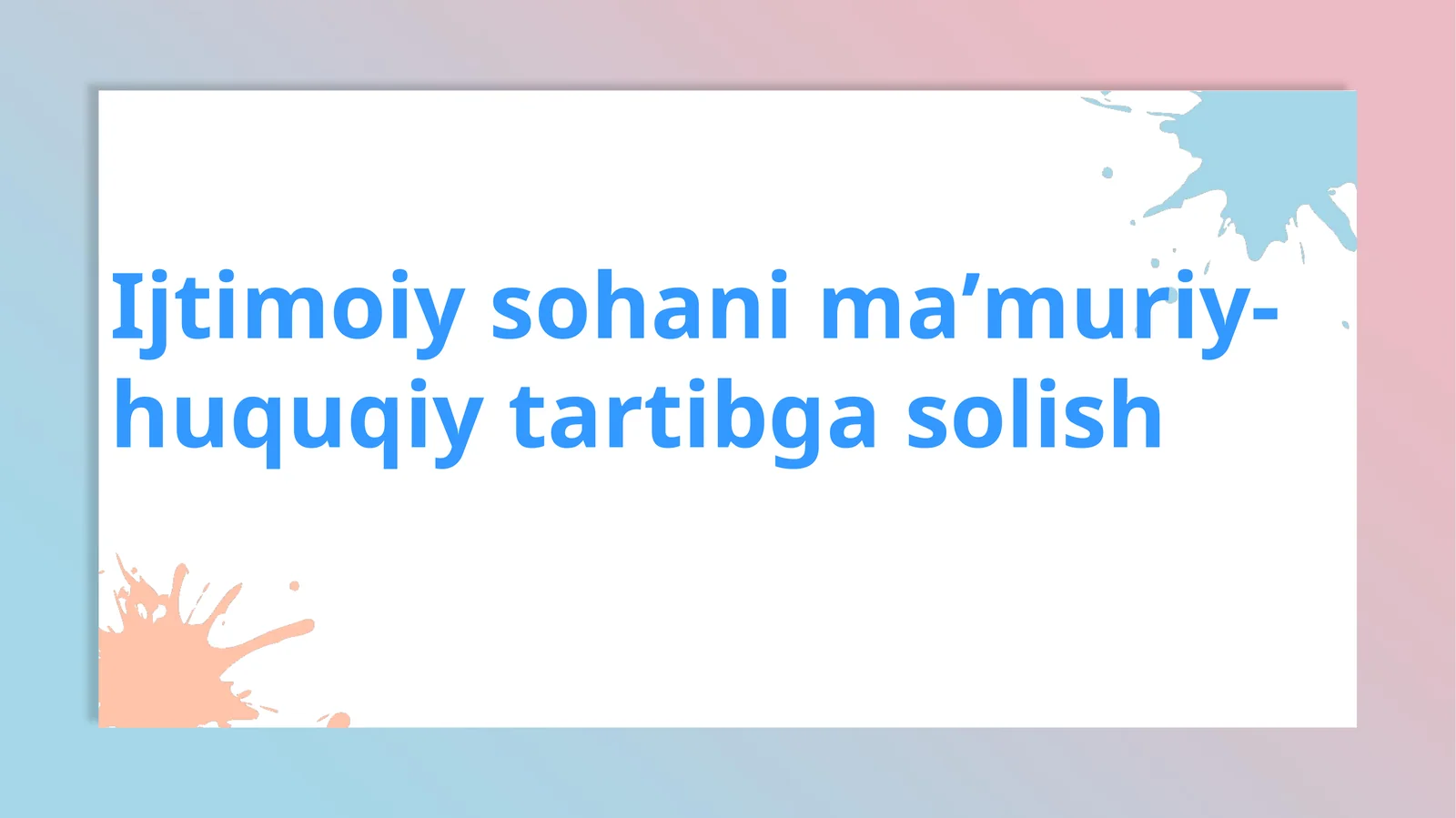 Product slide 1