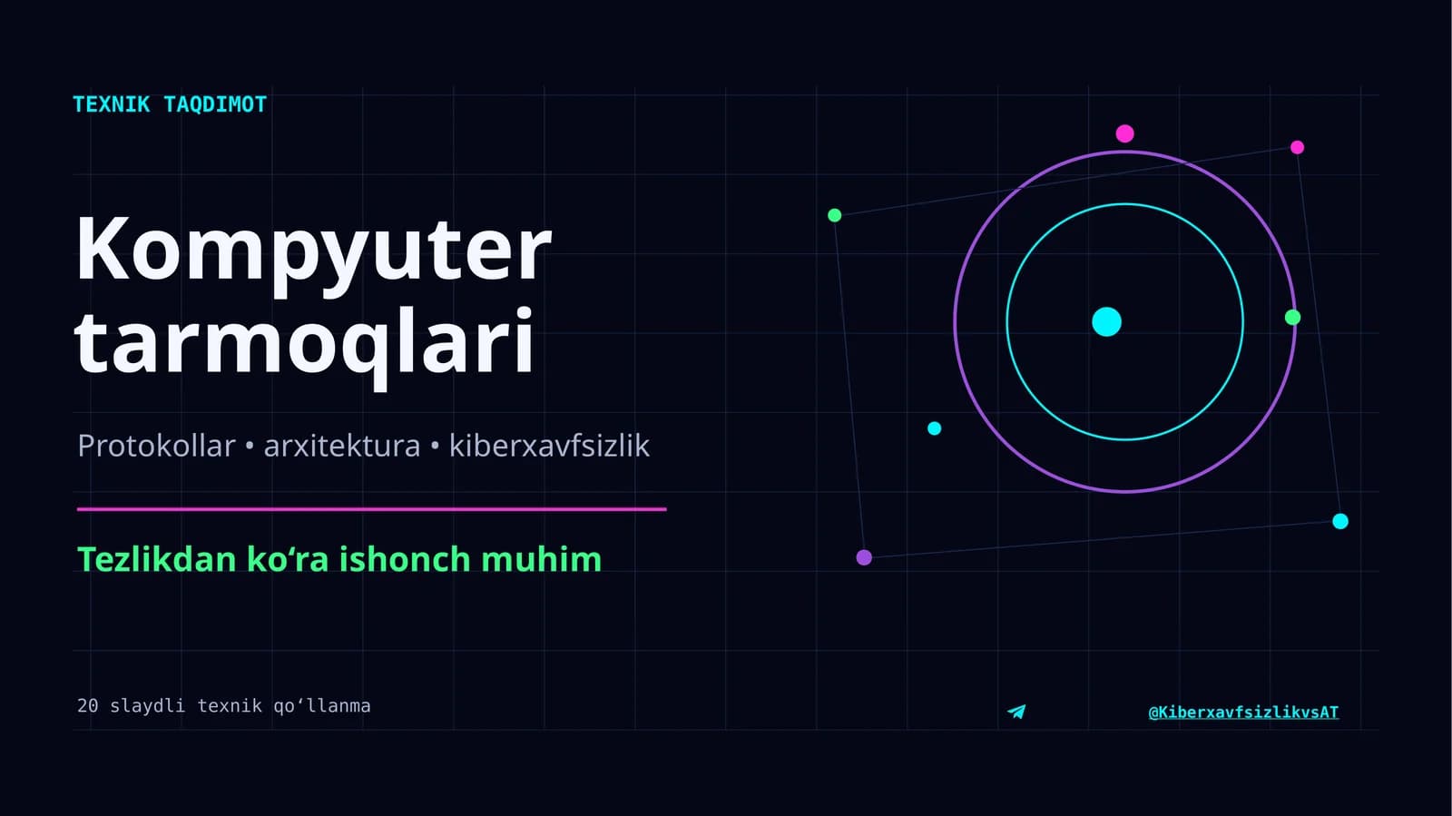 TEXNIK TAQDIMOT