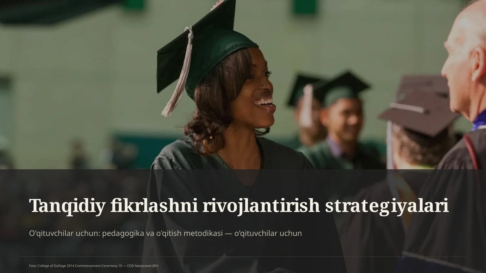 Tanqidiy fikrlashni rivojlantirish strategiyalari