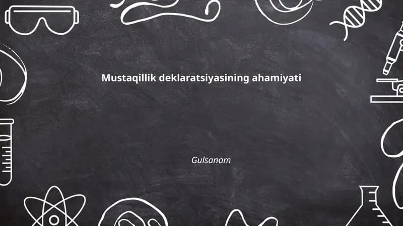Mustaqillik Deklaratsiyasi