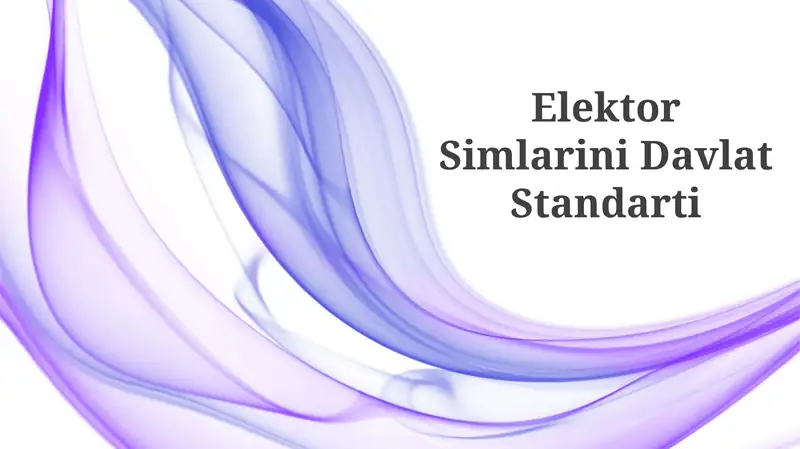 Elektor Simlarini Davlat Standarti