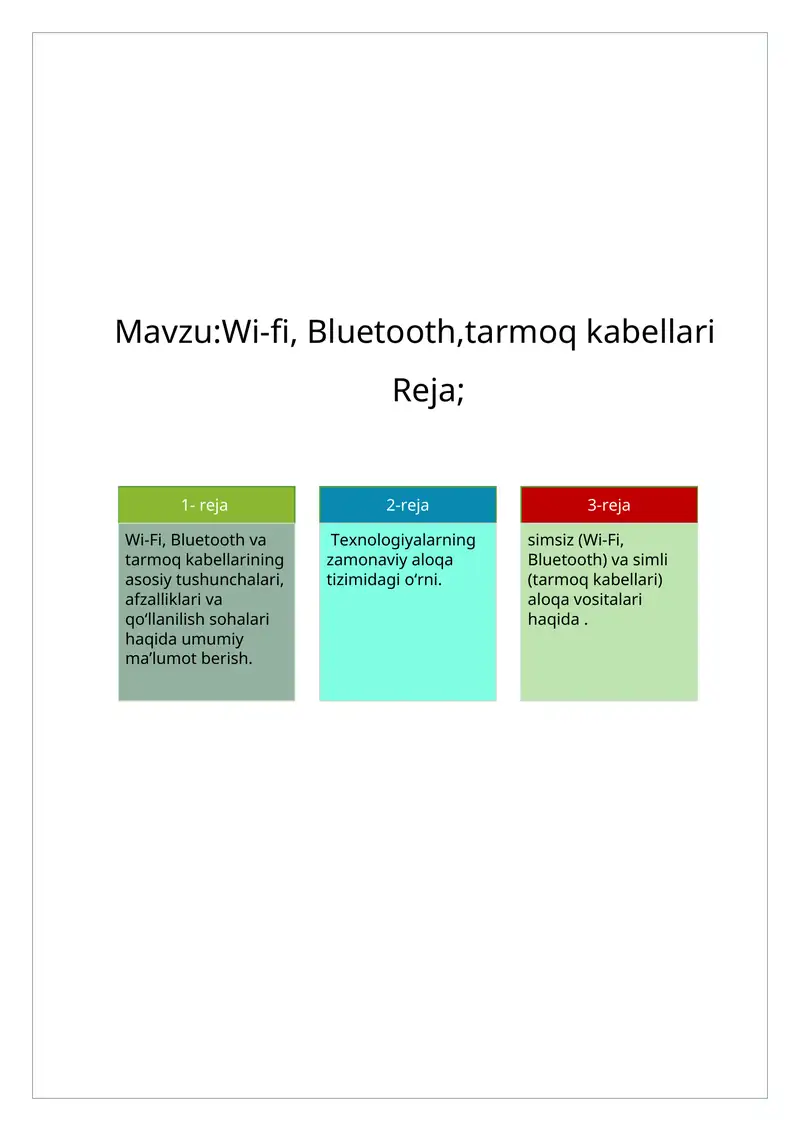 Wi-fi