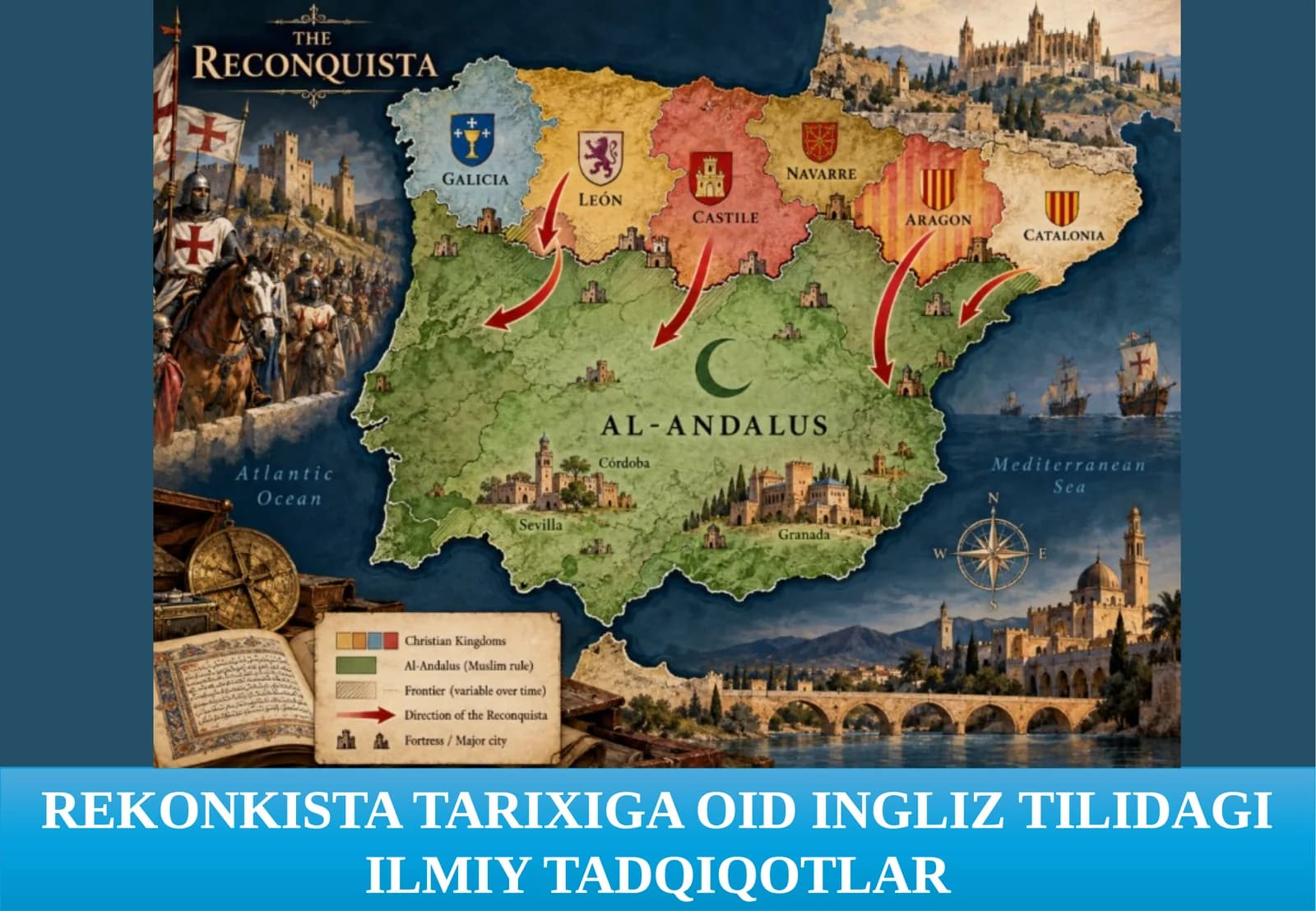 Rekonkista tarixiga oid ingliz tilidagi ilmiy tadqiqotlar