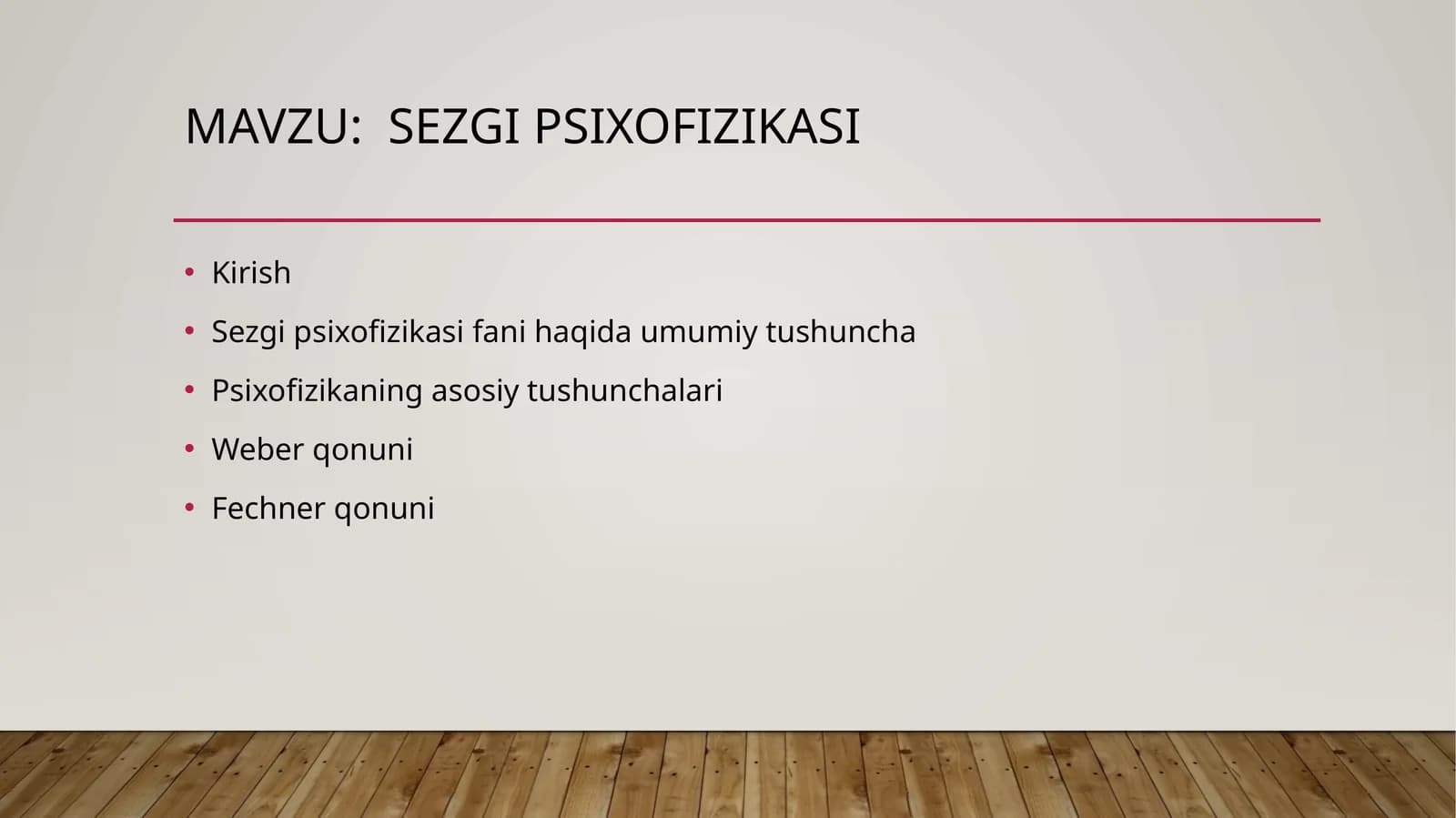 Sezgi psixofizikasi