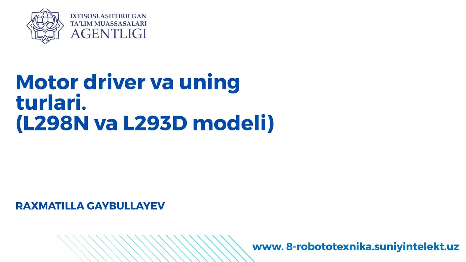 Motordrivervauningturlari
