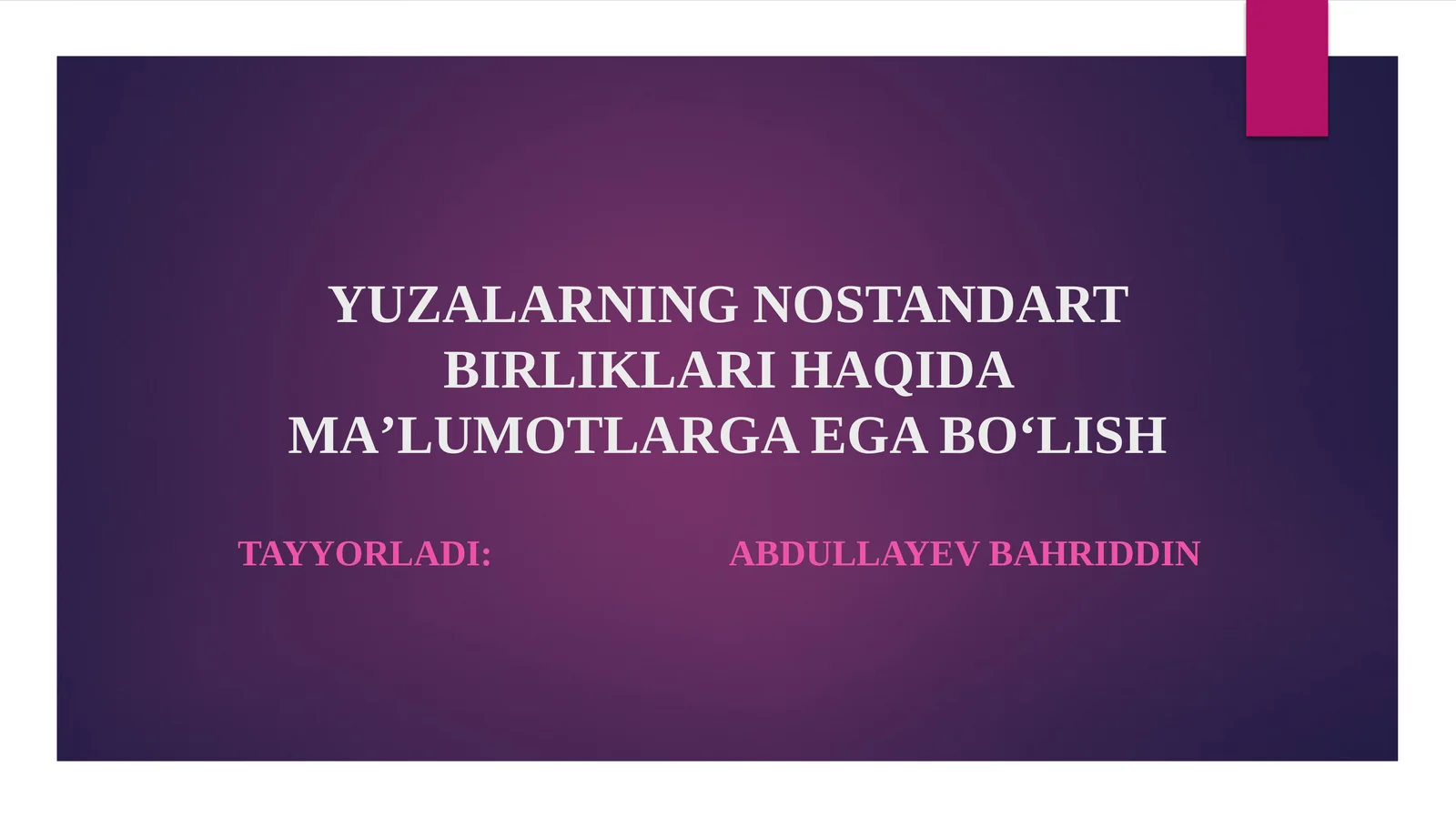 Product slide 1