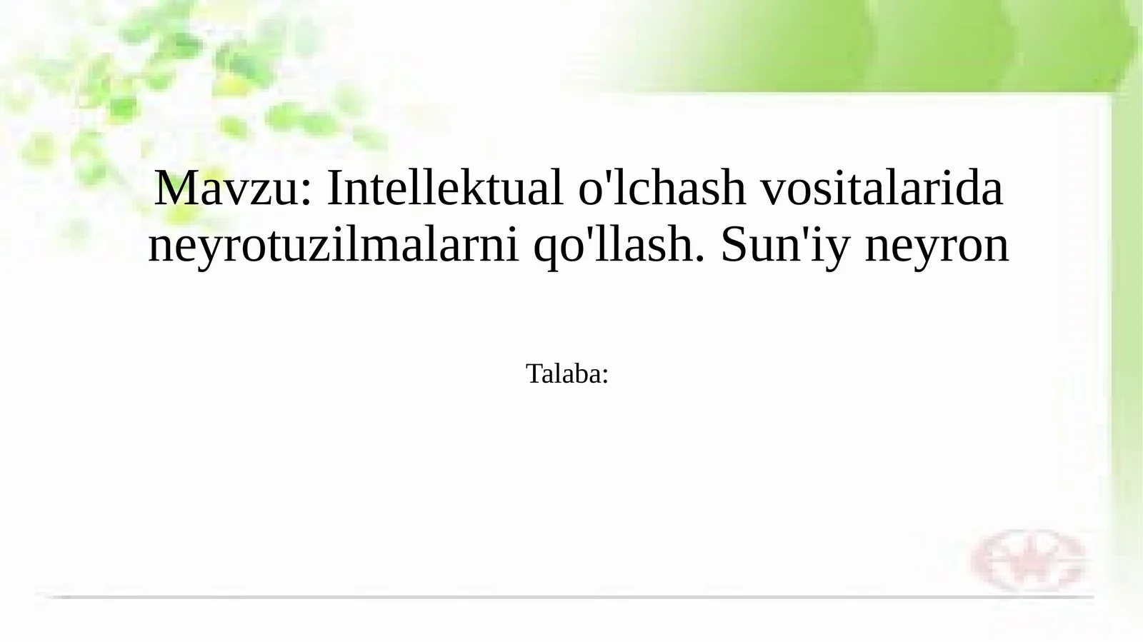 Product slide 1
