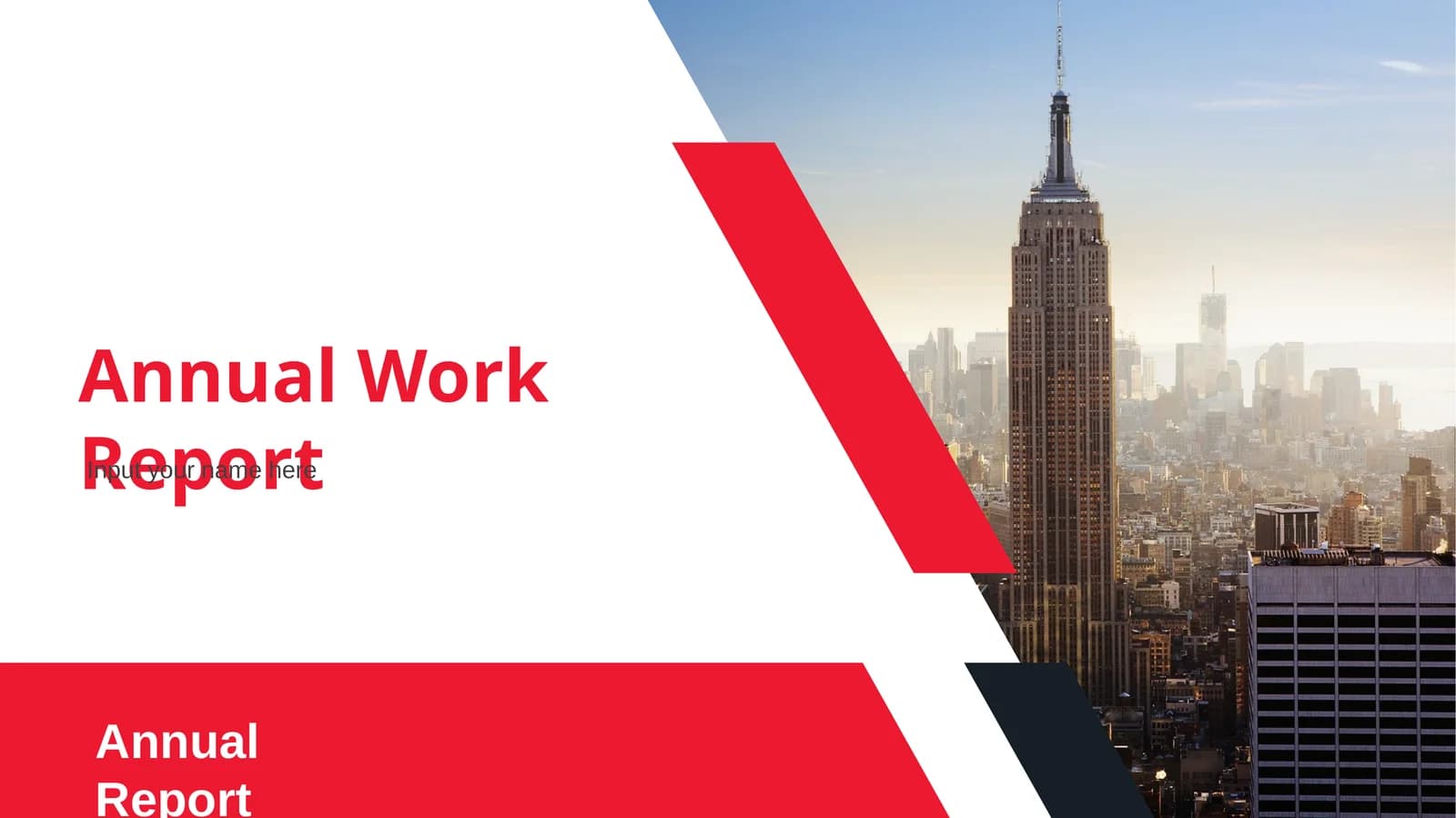 Annual Work Report