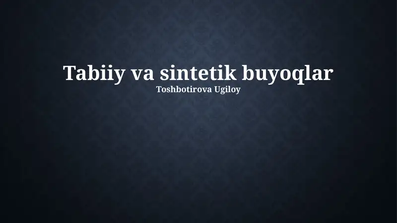Product slide 1