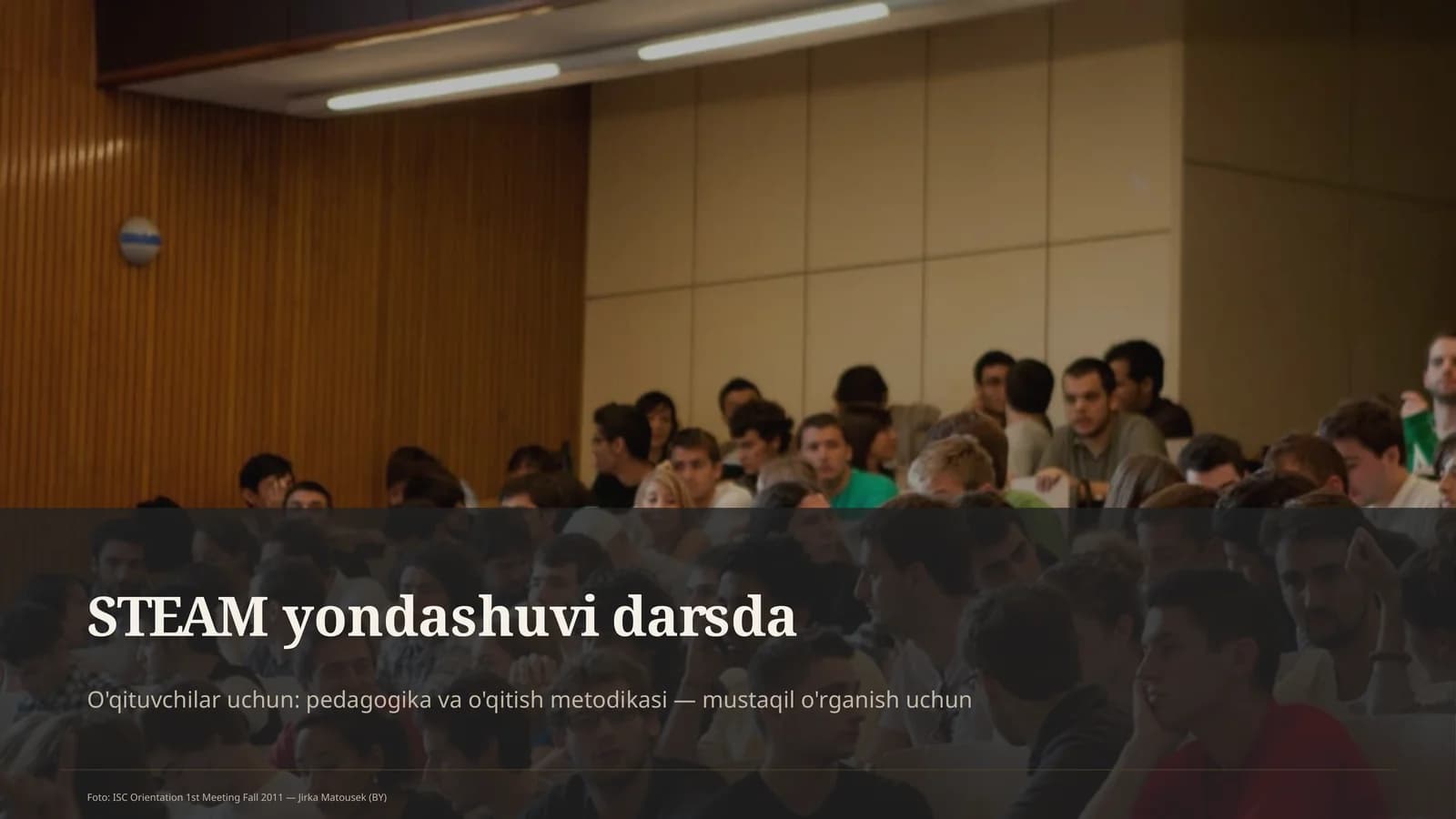 STEAM yondashuvi darsda