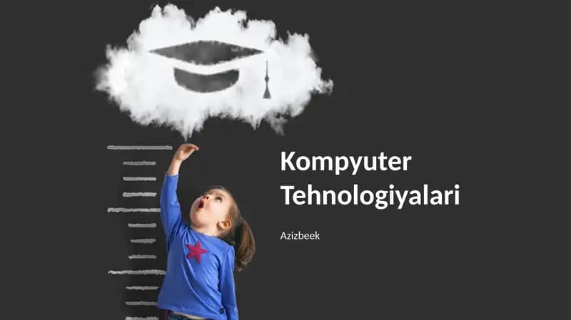 Kompyuter Texnologiyalari
