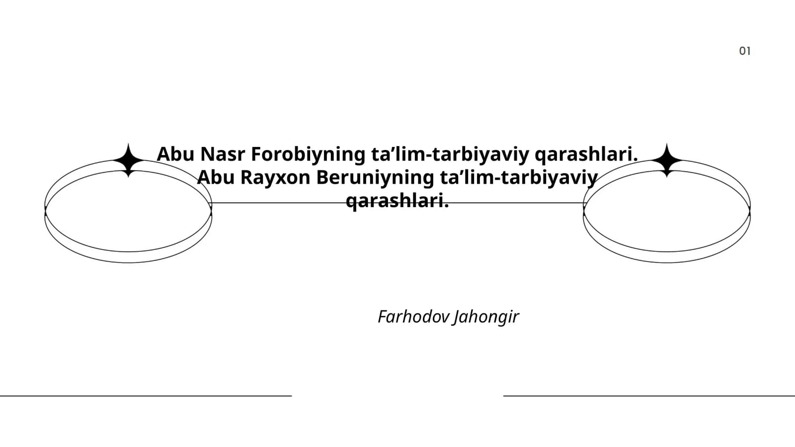 Abu Nasr Forobiyning ta'lim-tarbiyaviy qarashlari