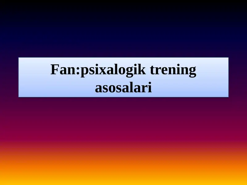 Product slide 1