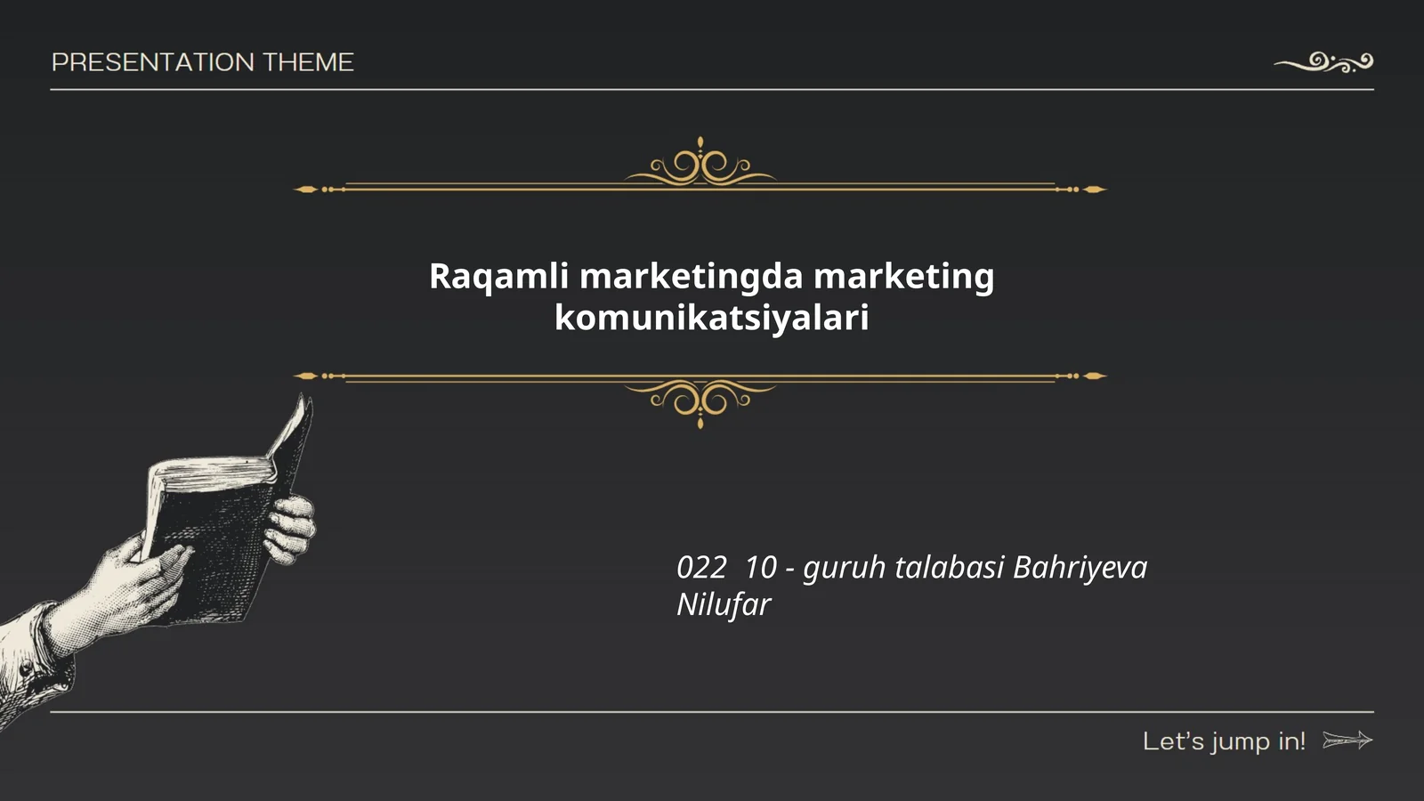Raqamli marketingda marketing komunikatsiyalari