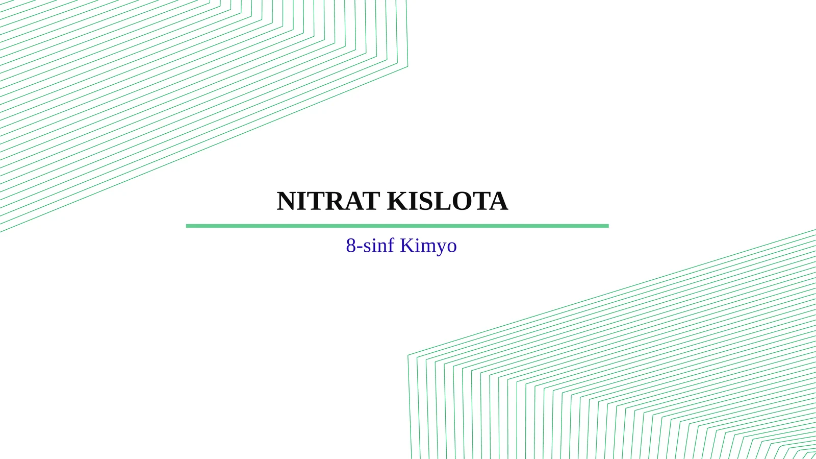NITRAT KISLOTA