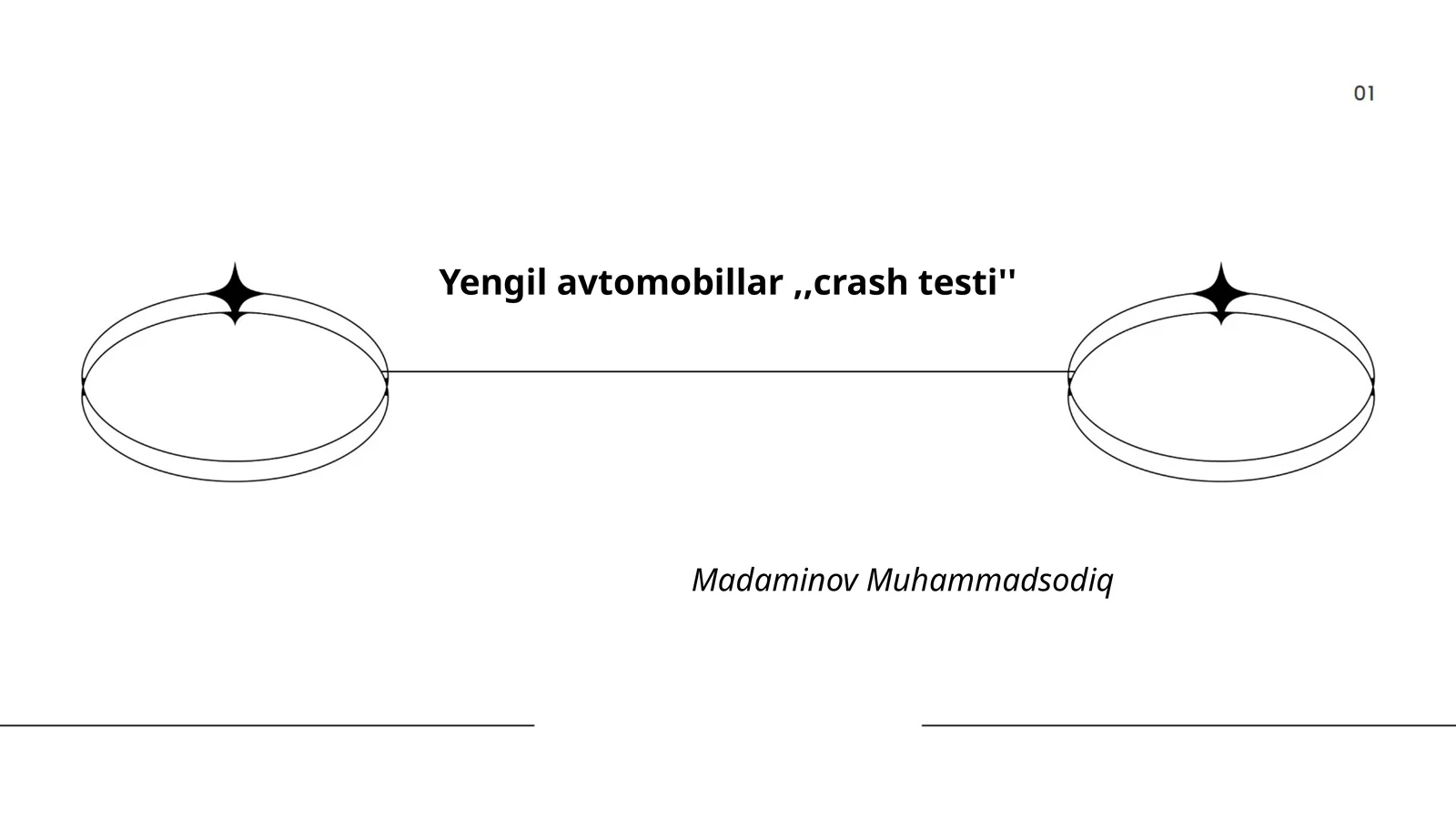 Yengil avtomobillar strukturasining mustahkamligi