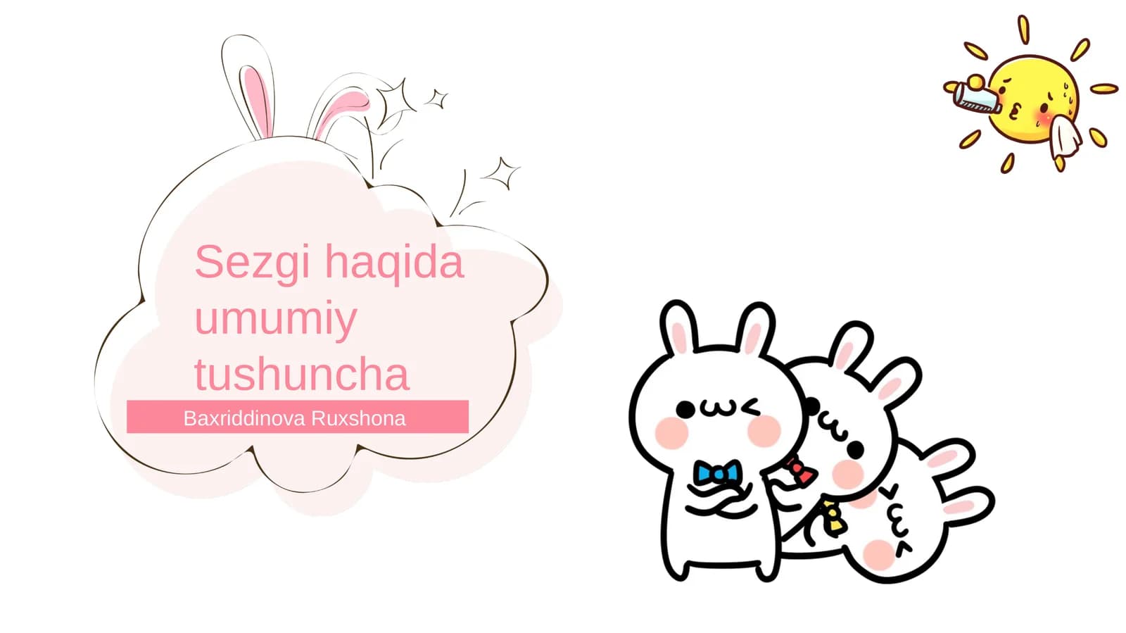 Sezgi Haqida Umumiy Tushuncha