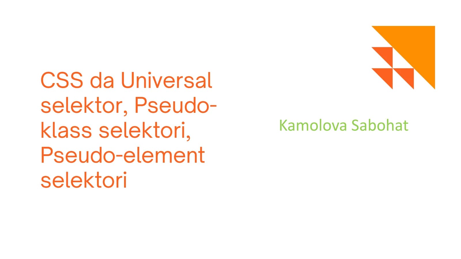 KamolovaSabohat