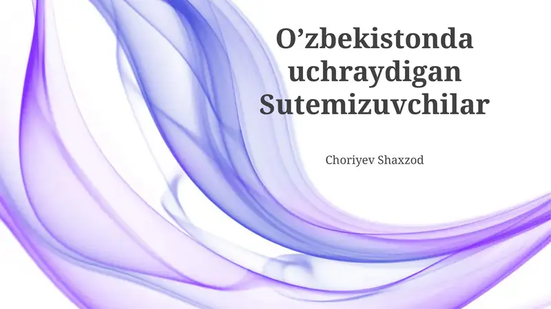 Sut emizuvchilar