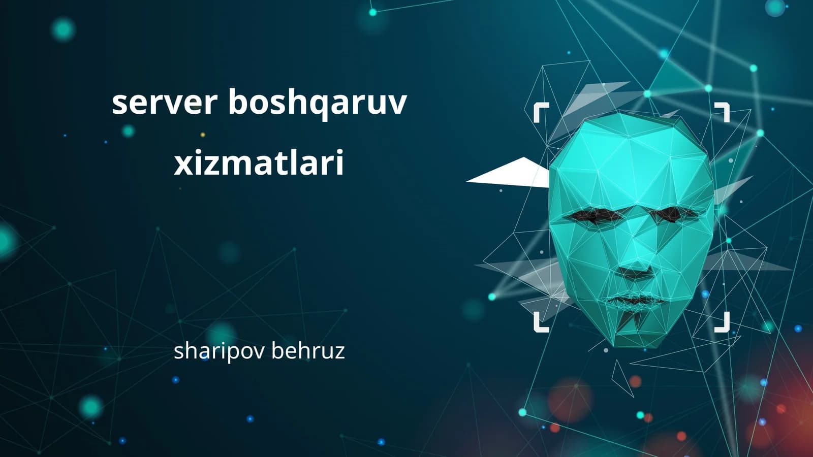 Server boshqaruv xizmatlari
