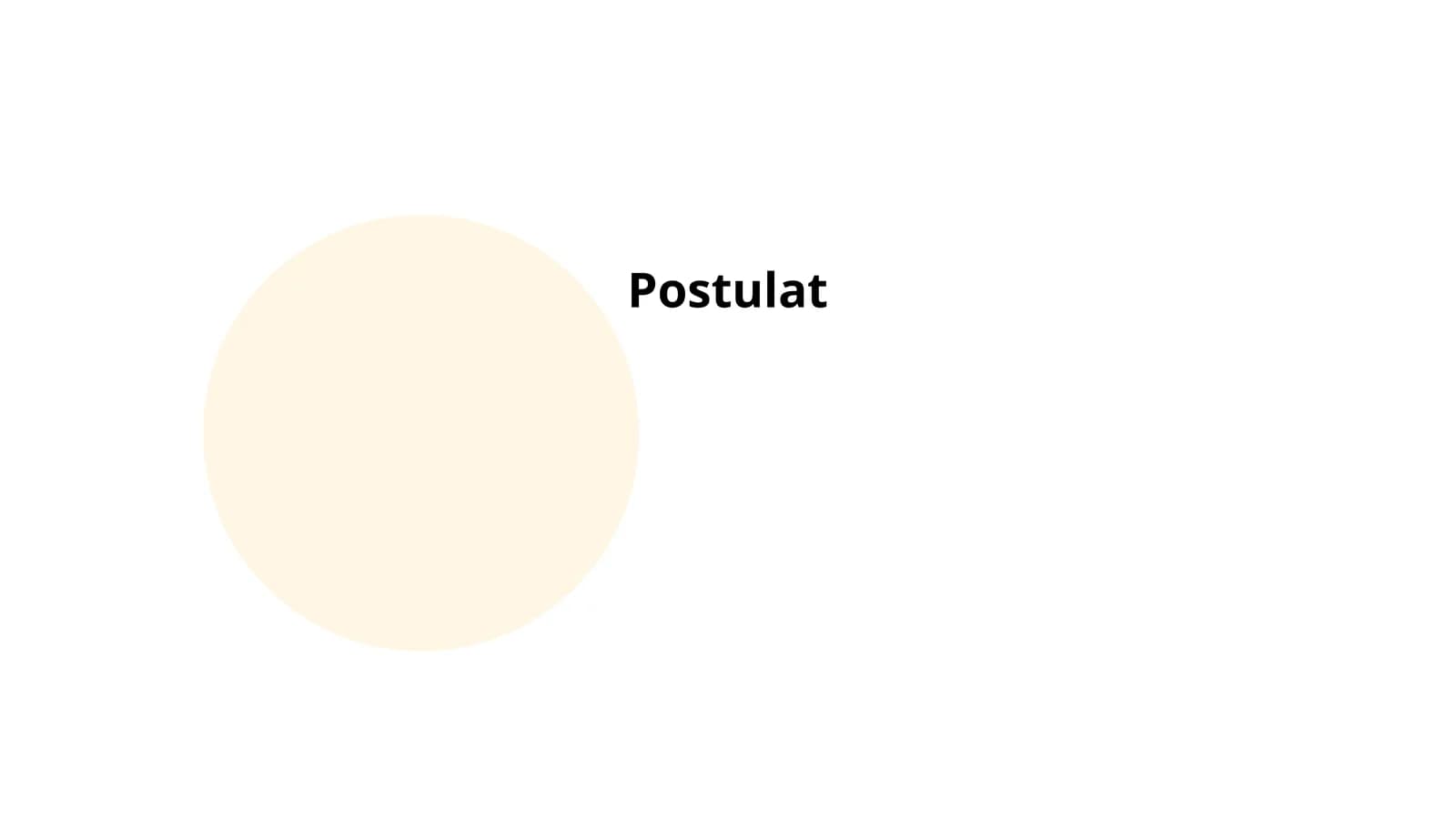 Postulat