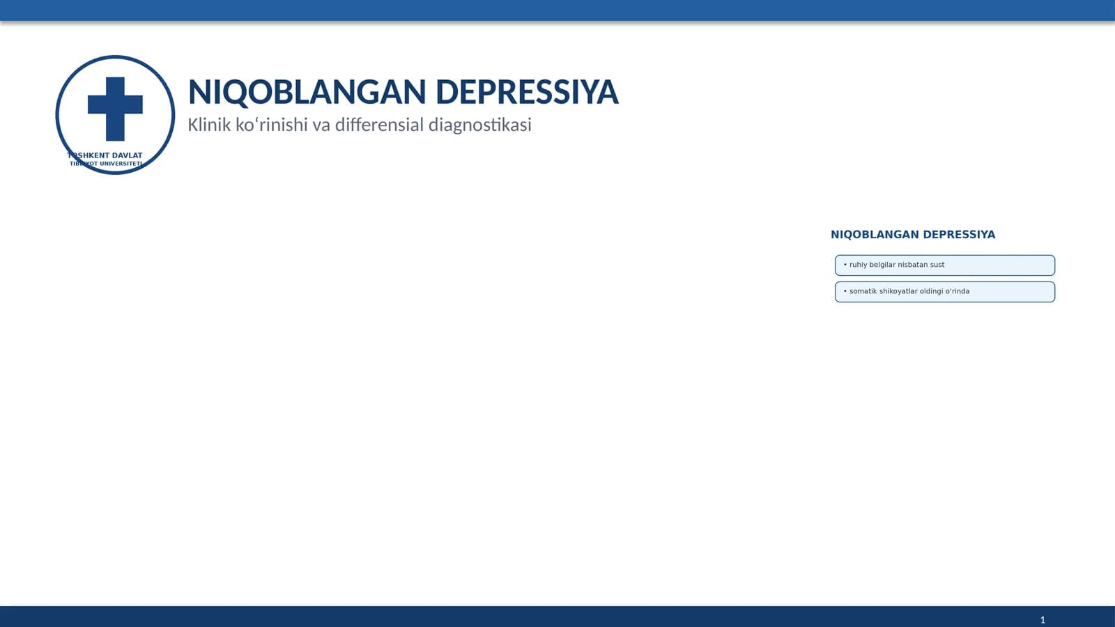 Niqoblangan depressiya