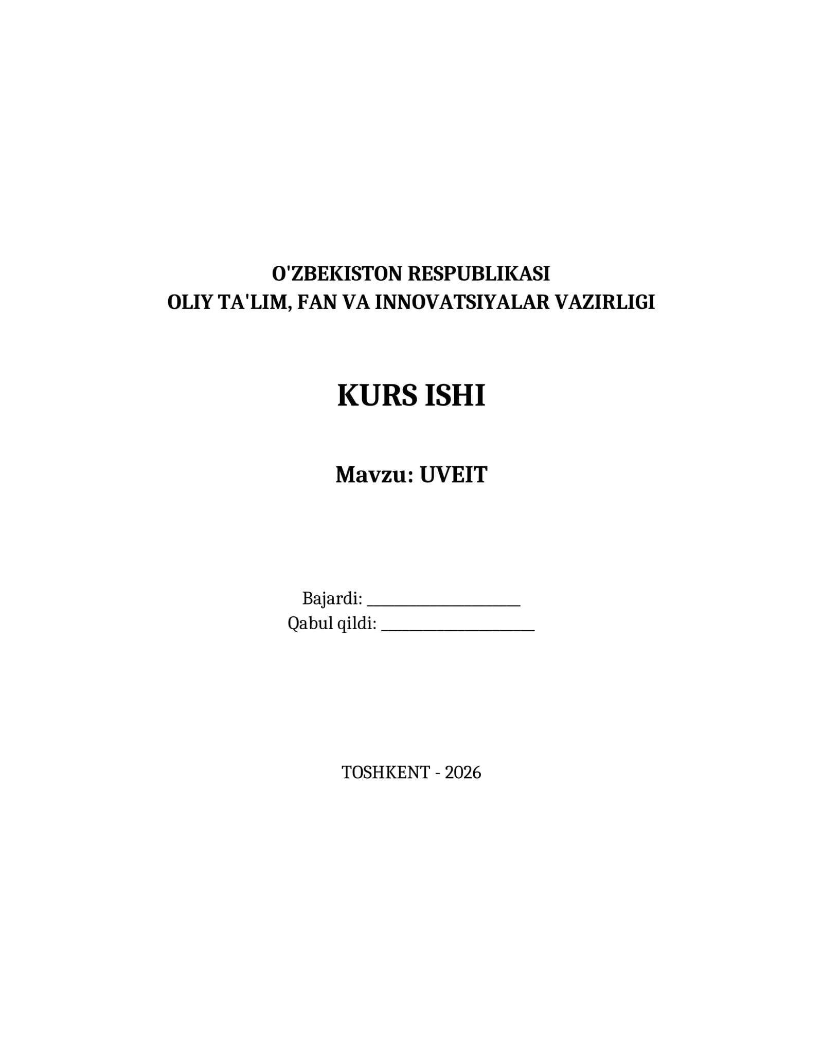 UVEIT