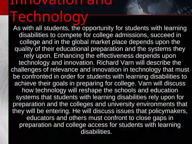 Innovation and Technology