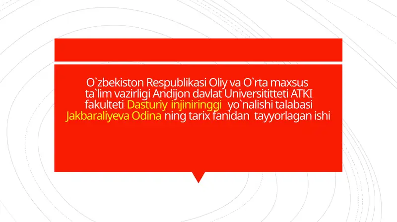 Mirzo Ulug’bek haqida