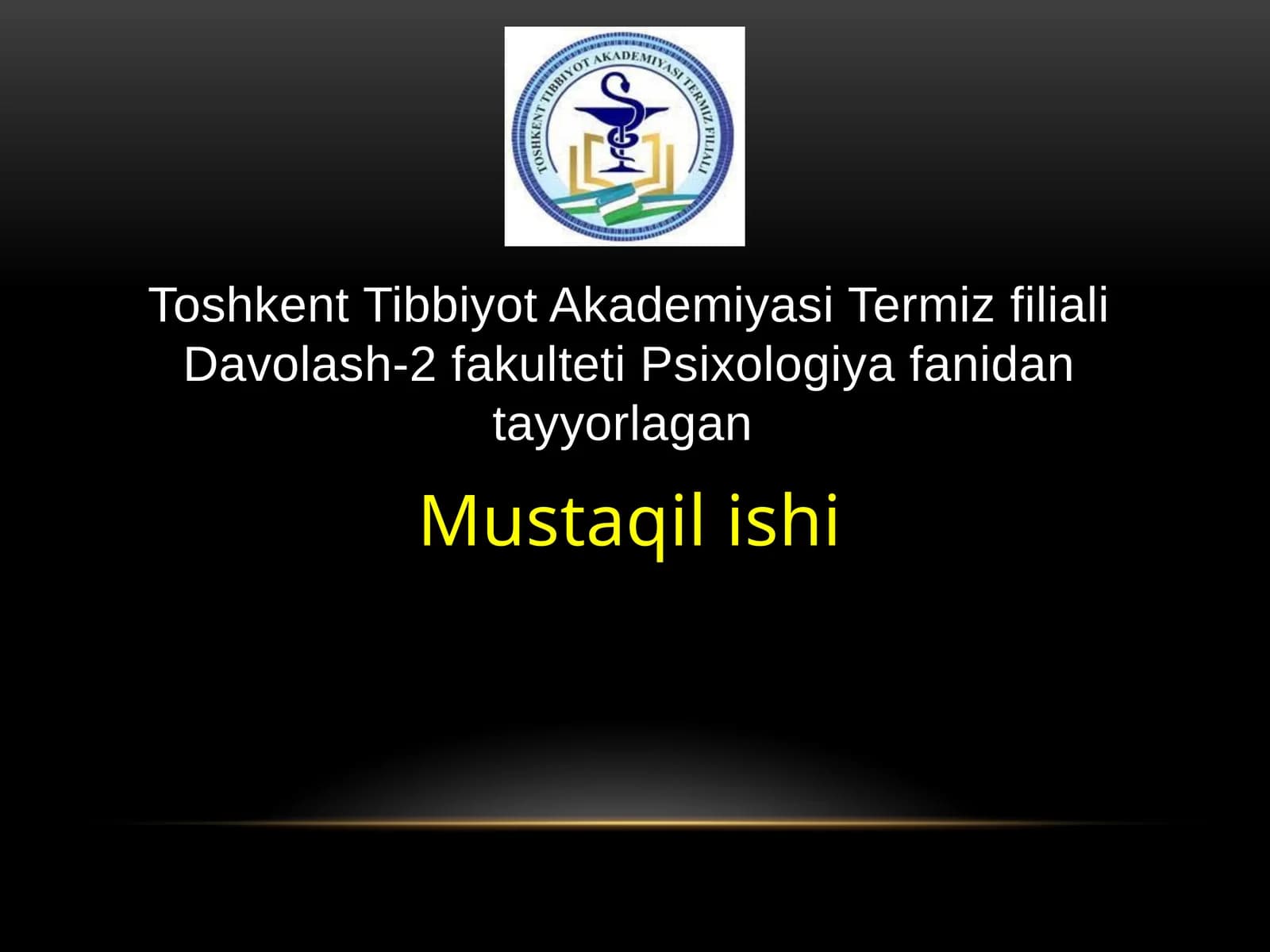 Sharq mutafakkirlarining psixologik qarashlari