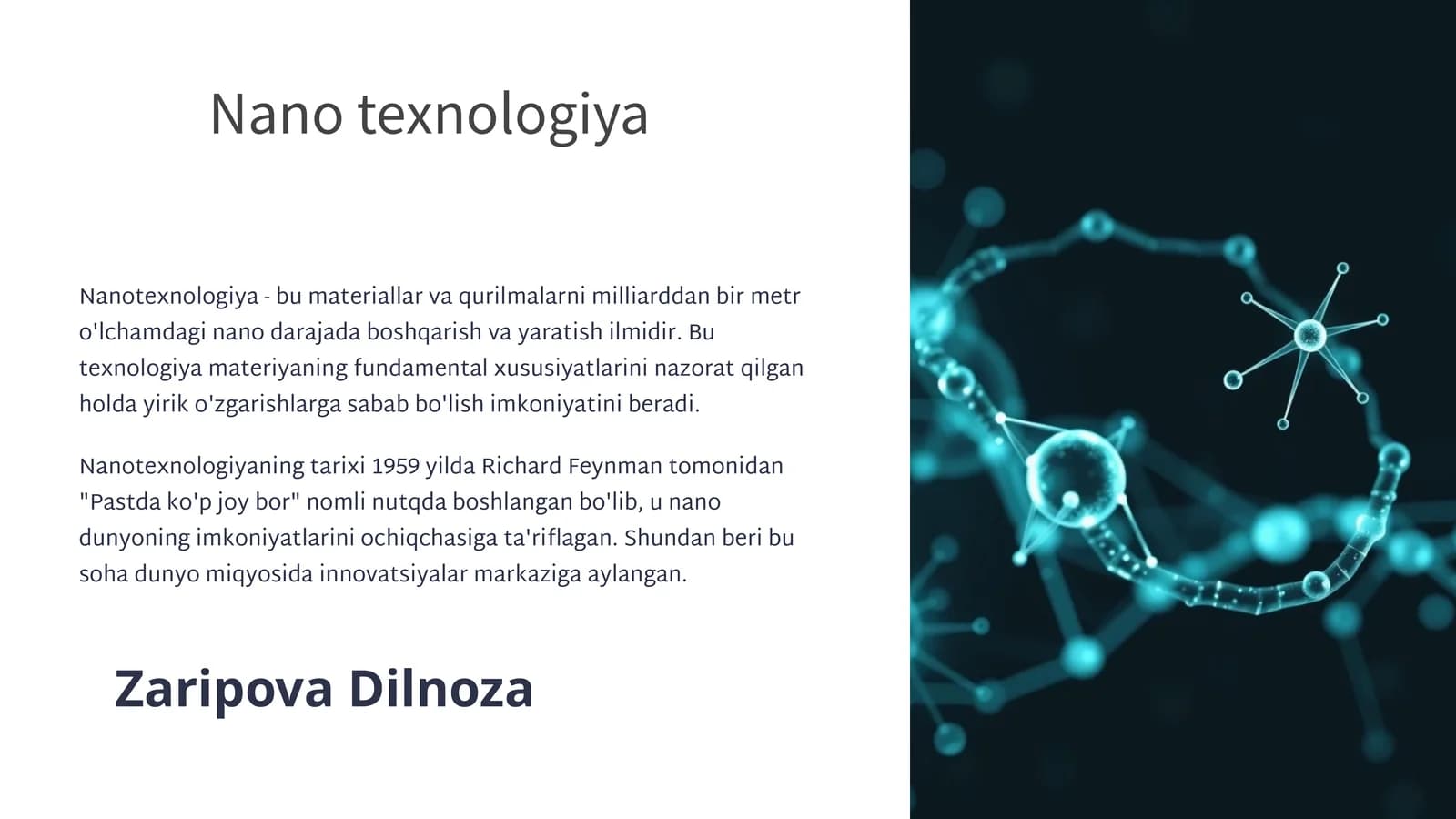 Nanotexnologiya