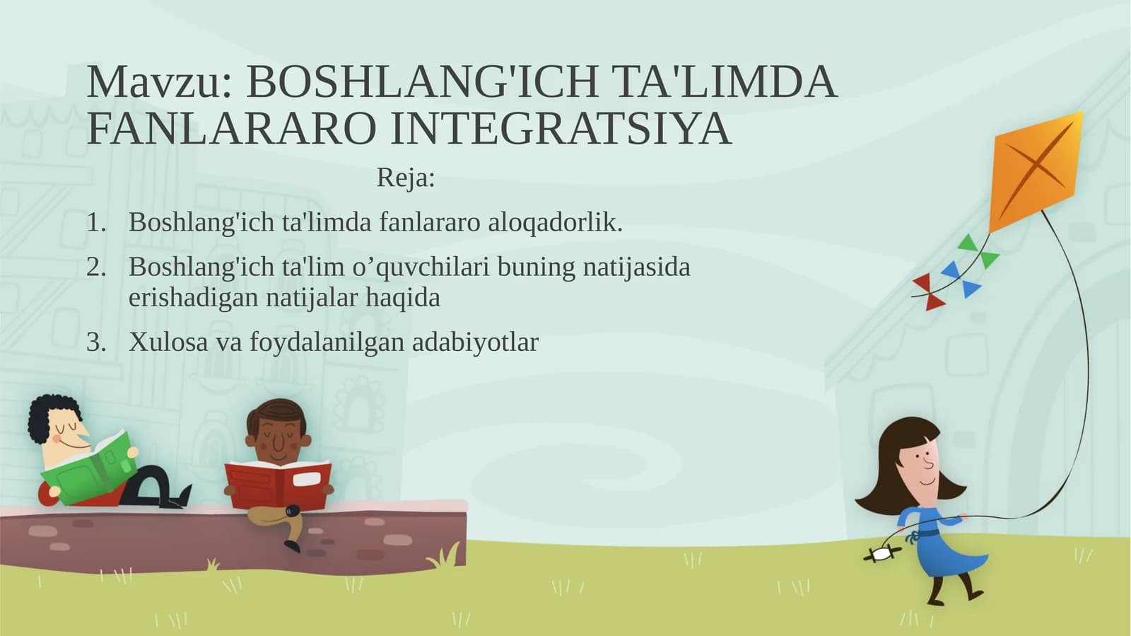 BOSHLANG'ICH TA'LIMDA FANLARARO INTEGRATSIYA
