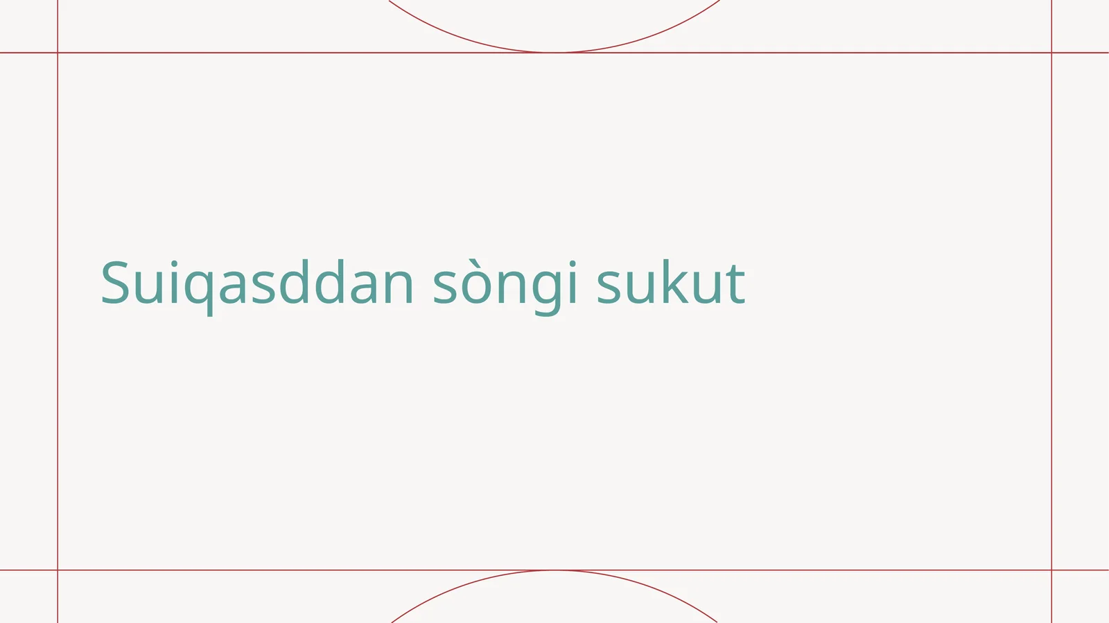 Suiqasddansòngisukut