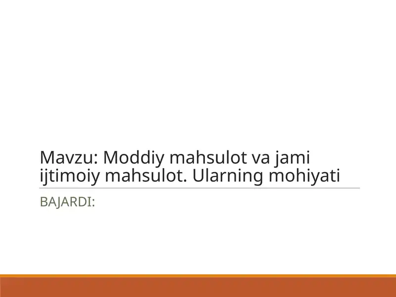 Product slide 1