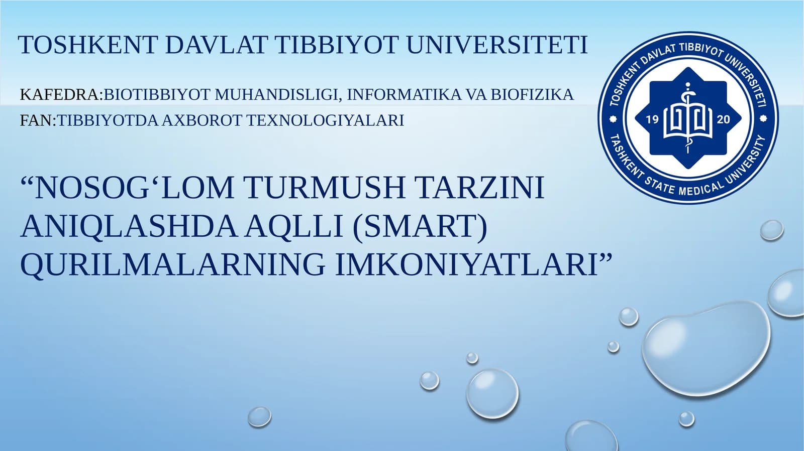 Nosog‘lom turmushtarzini aql-li smart qurilmalar