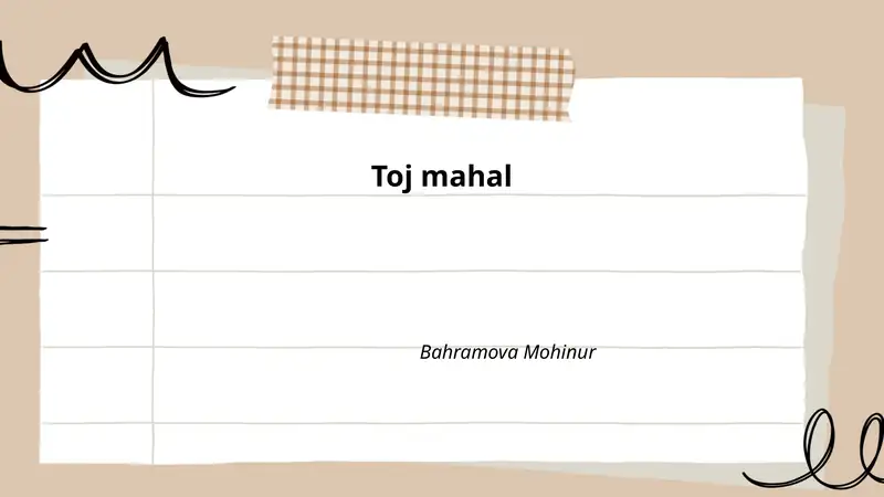 Toj mahal